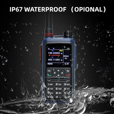 Walkie Talkie de banda dual IP67